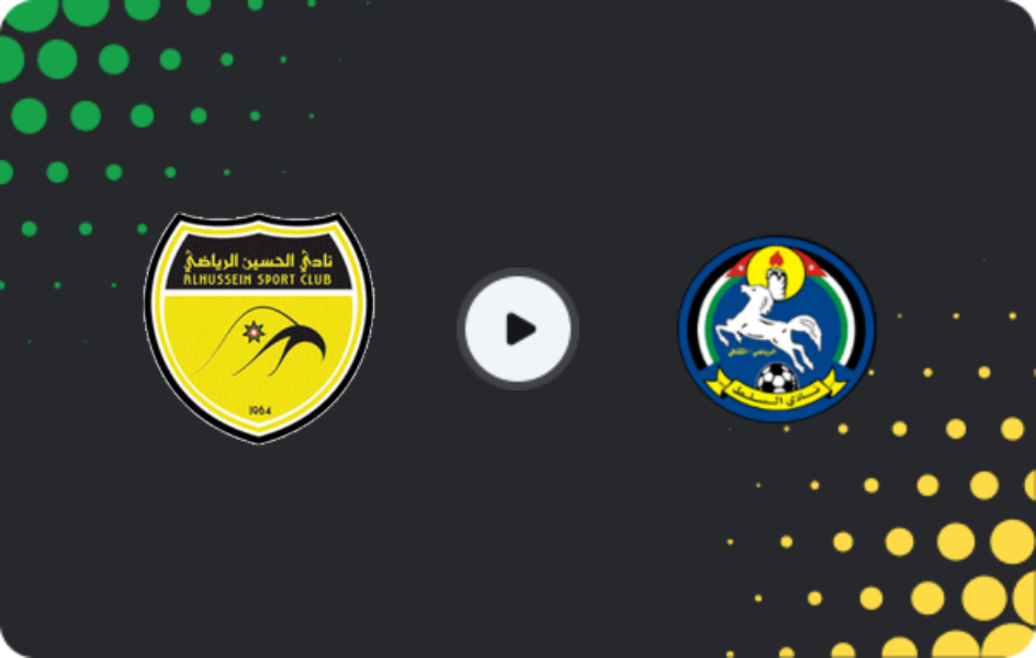 Where to watch Al Hussein — Al Salt, Pro League, 28.01.2026