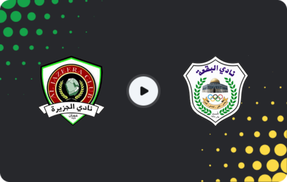 Where to watch Al Jazeera — Al Buqa'a, Pro League, 30.01.2026