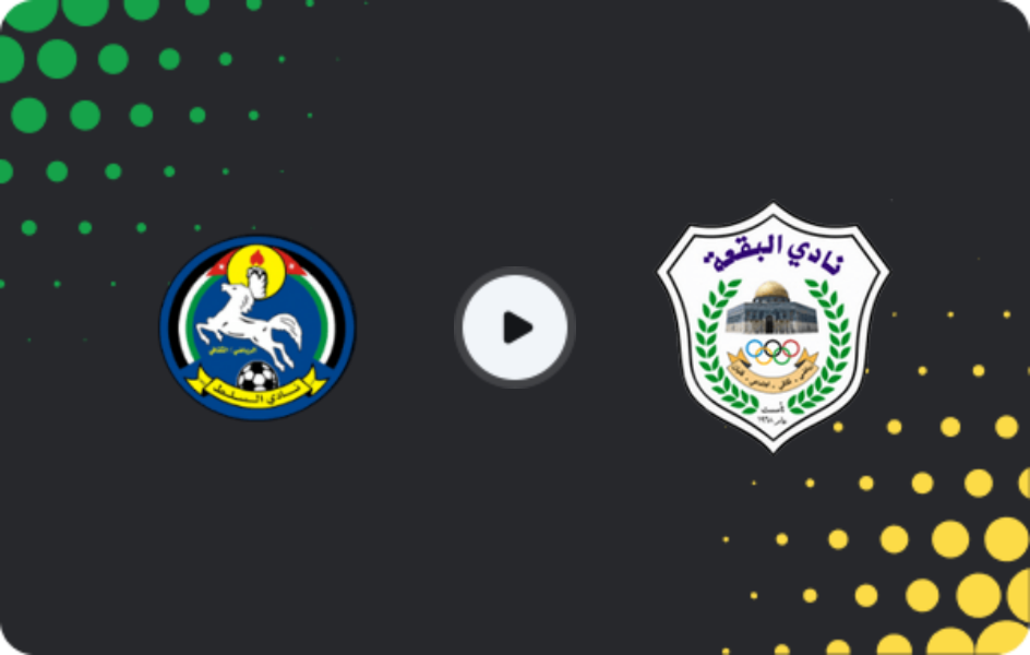 Where to watch Al Salt — Al Buqa'a, Pro League, 04.02.2026