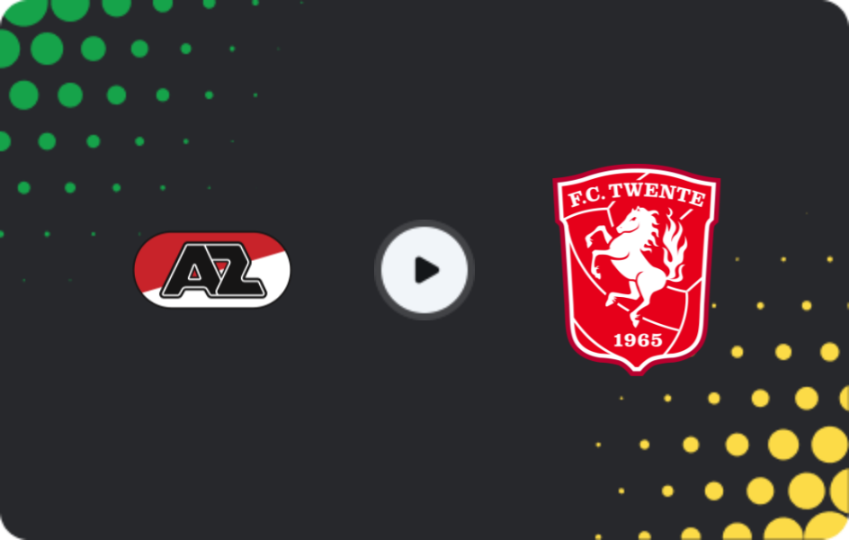 Where to watch AZ Alkmaar — Twente, KNVB Beker, 04.02.2026