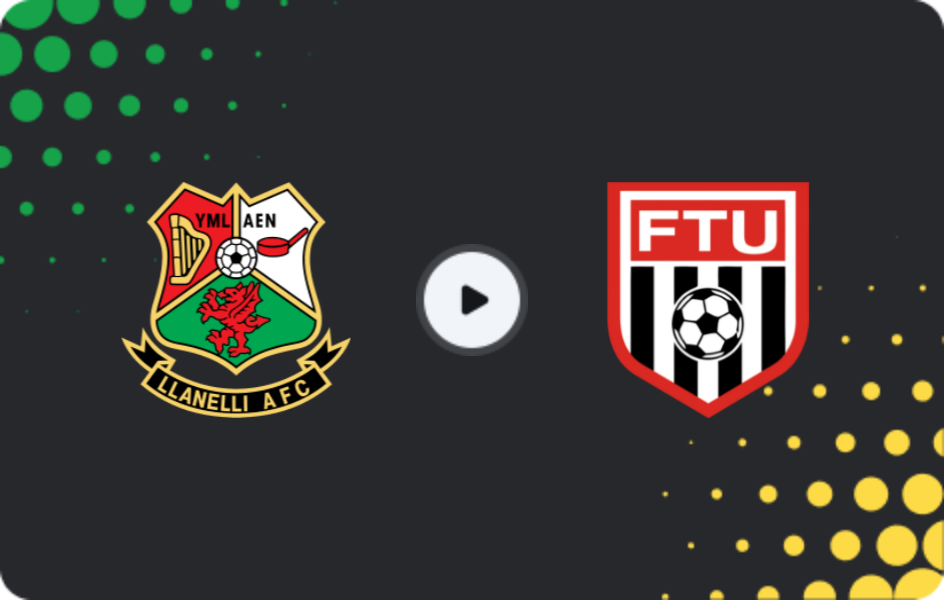 Where to watch Llanelli — Flint Town United, Cymru Premier, 07.02.2026