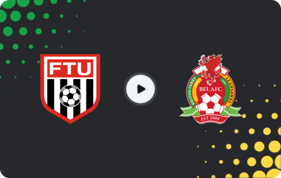 Where to watch Flint Town United — Briton Ferry, Cymru Premier, 14.02.2026