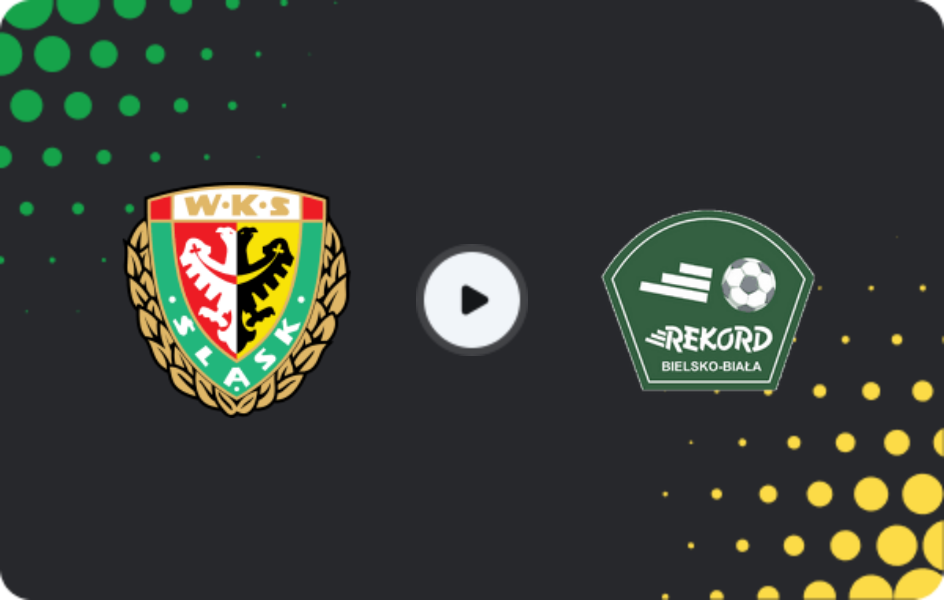 Where to watch Slask Wroclaw — Rekord Bielsko-Biała, Friendlies Clubs, 23.01.2026