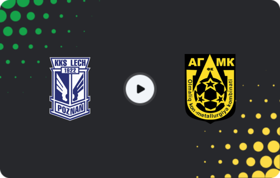 Where to watch Lech Poznan — Olmaliq, Friendlies Clubs, 24.01.2026