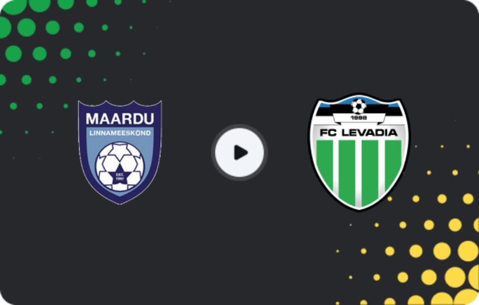 Where to watch Maardu — FCI Levadia II, Friendlies Clubs, 24.01.2026