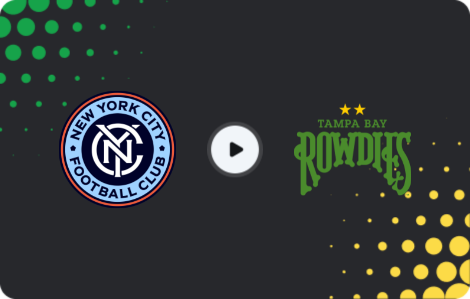 Where to watch New York City — Tampa Bay Rowdies, Friendlies Clubs, 24.01.2026