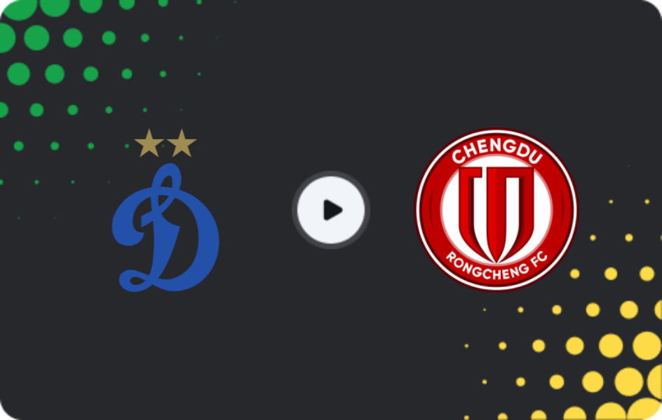 Where to watch Dynamo Moscow — Chengdu Rongcheng, Friendlies Clubs, 26.01.2026