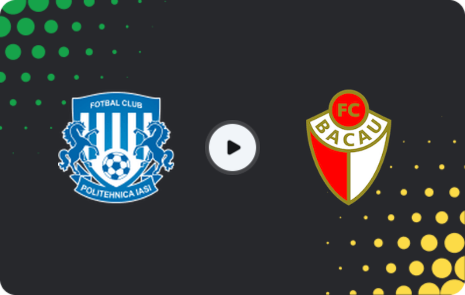 Where to watch Politehnica Iasi — FC Bacau, Friendlies Clubs, 31.01.2026