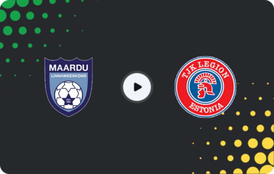 Where to watch Maardu — Legion, Friendlies Clubs, 01.02.2026