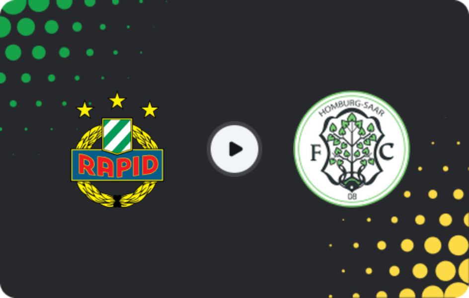 Where to watch Rapid Wien II — FC 08 Homburg, Friendlies Clubs, 03.02.2026