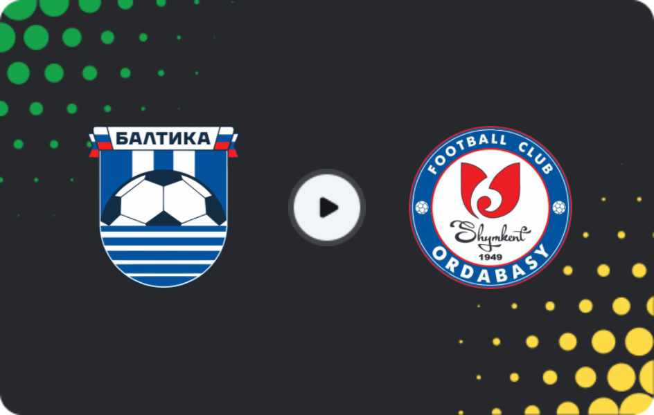 Where to watch Baltika — Ordabasy, Friendlies Clubs, 05.02.2026
