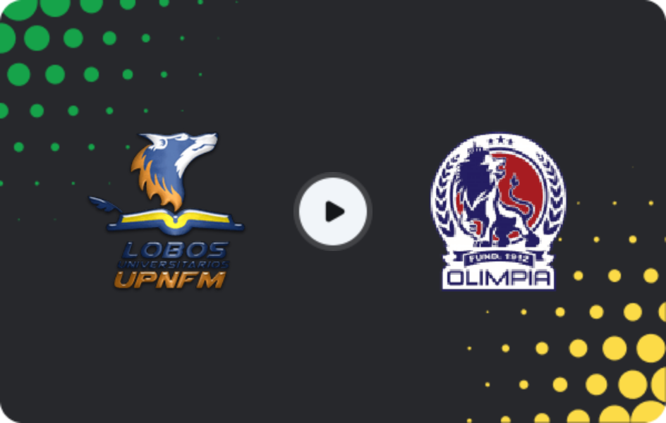 Where to watch Lobos Upnfm — CD Olimpia, Liga Nacional, 08.02.2026