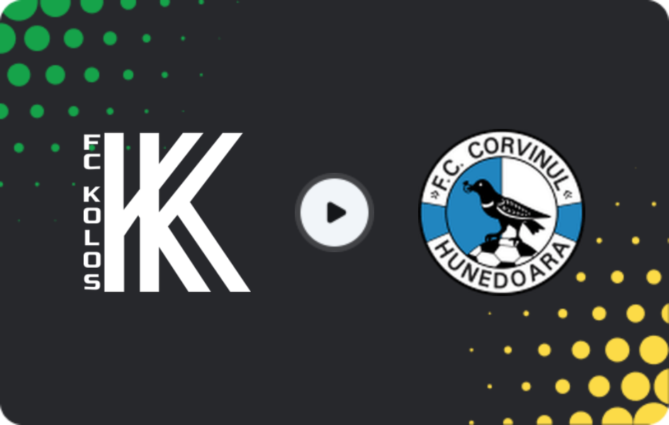 Where to watch Kolos Kovalivka — Corvinul Hunedoara, Friendlies Clubs, 11.02.2026