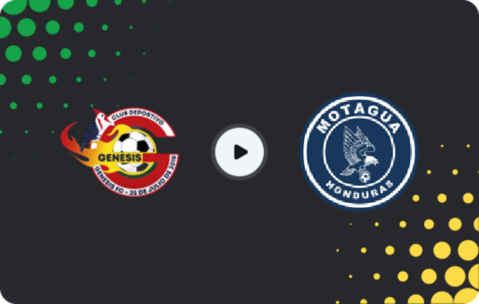 Where to watch Génesis — CD Motagua, Liga Nacional, 11.02.2026