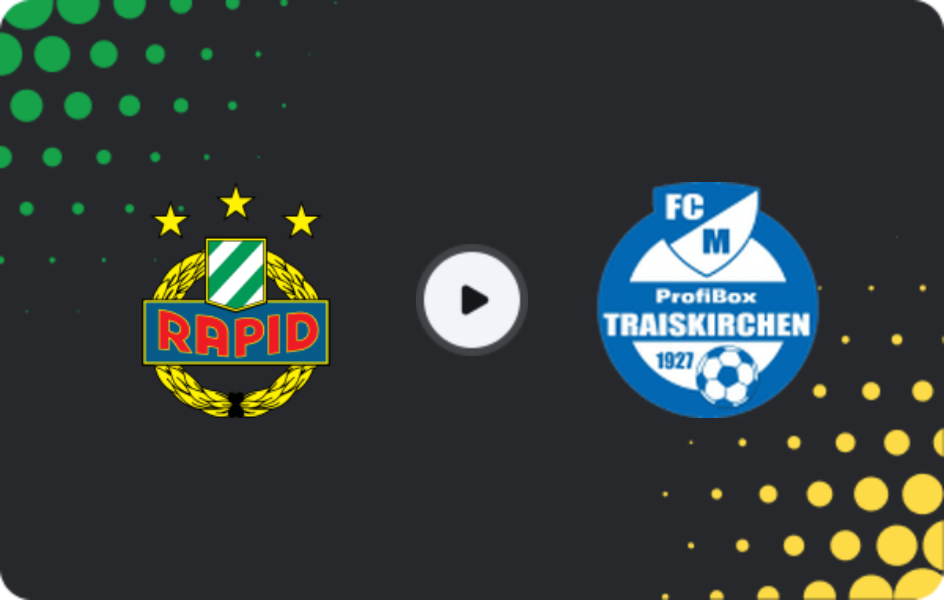 Where to watch Rapid Wien II — Traiskirchen, Friendlies Clubs, 13.02.2026