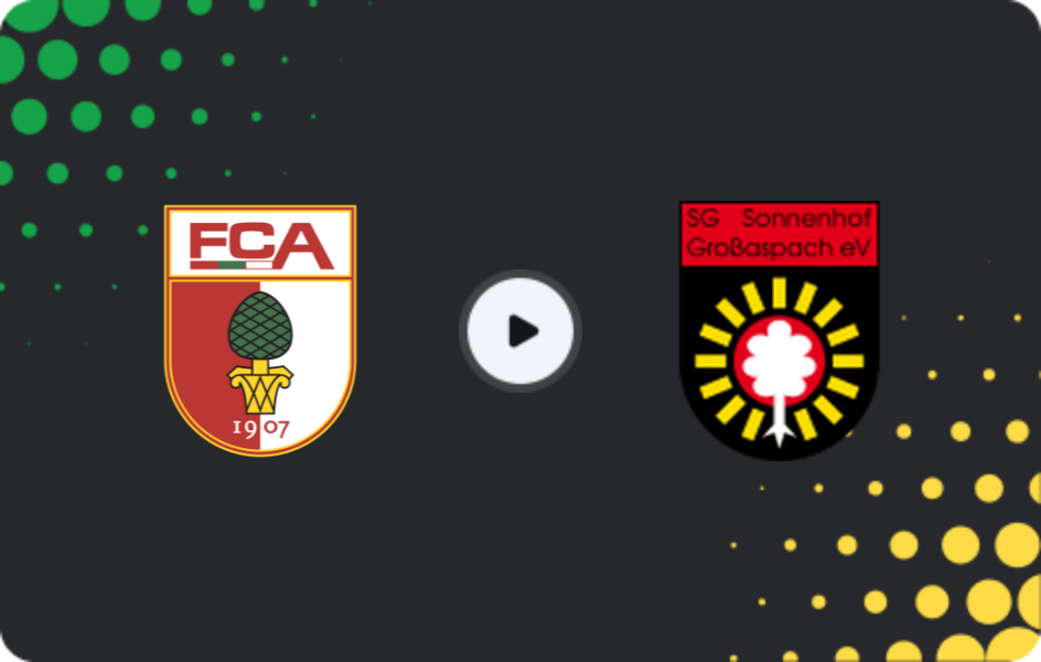 Where to watch Augsburg II — SG Sonnenhof Grossaspach, Friendlies Clubs, 14.02.2026