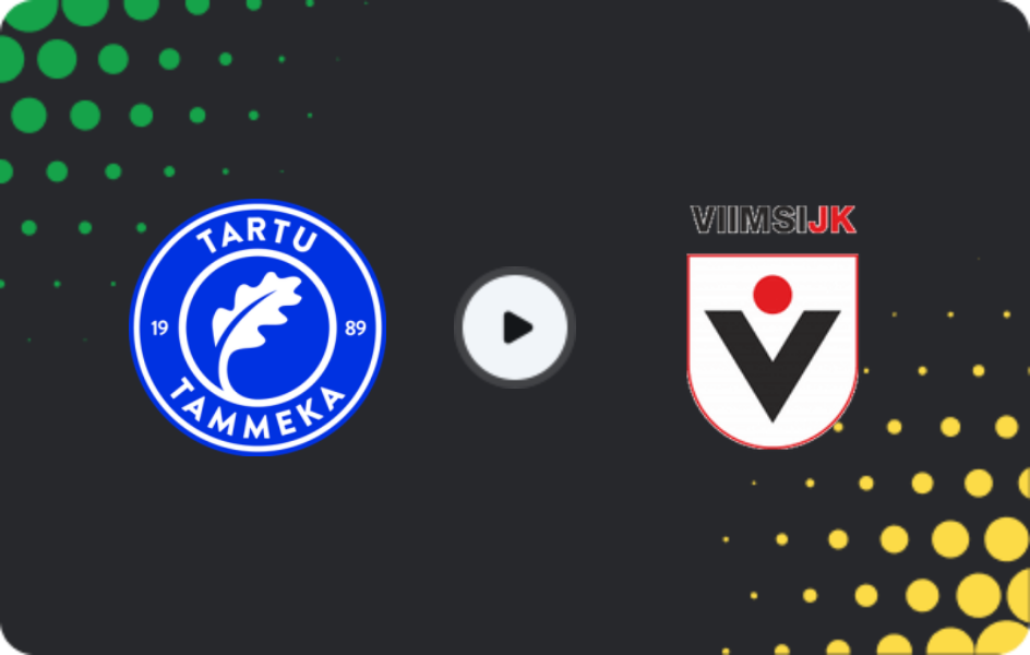 Where to watch Tammeka — Viimsi, Friendlies Clubs, 15.02.2026