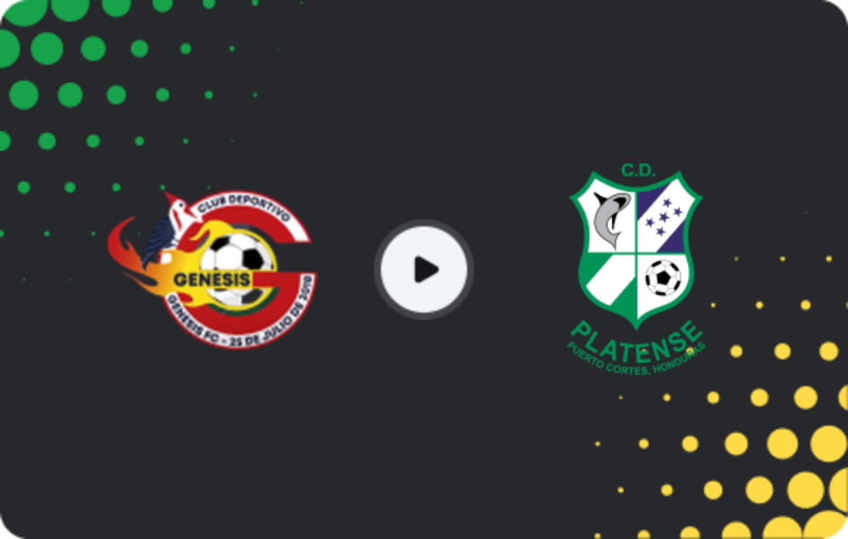 Where to watch Génesis — Platense FC, Liga Nacional, 15.02.2026