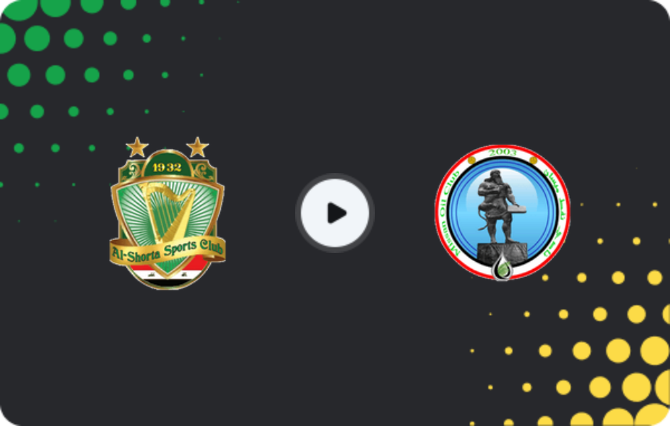 Where to watch Al Shorta — Naft Maysan, Stars League, 27.01.2026