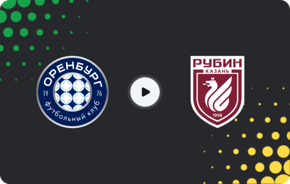Where to watch FC Orenburg — Rubin, Friendlies Clubs, 20.02.2026