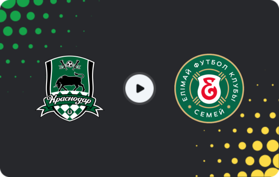 Where to watch Krasnodar — Yelimay Semey, Friendlies Clubs, 27.01.2026
