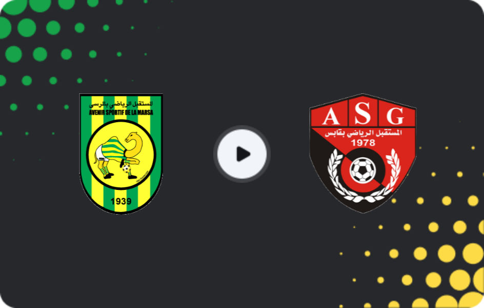 Where to watch AS Marsa — AS Gabes, Ligue 1, 28.01.2026