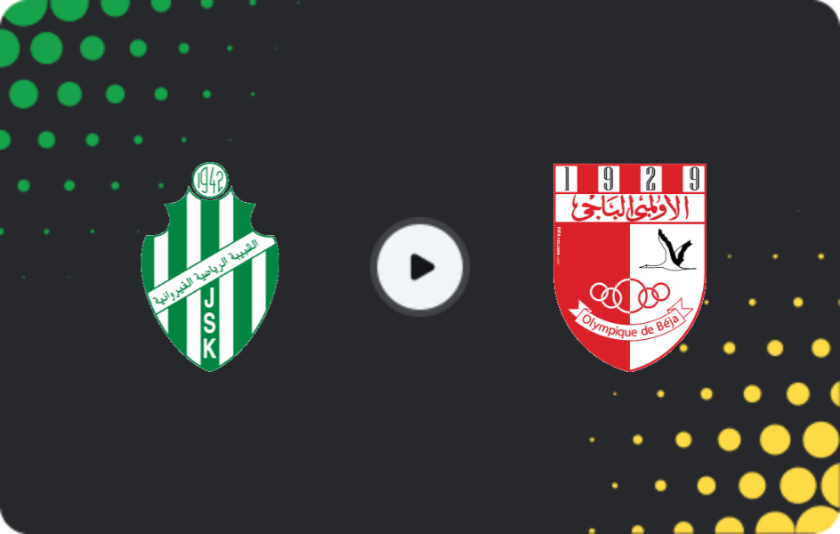 Where to watch JS Kairouanaise — Olympique Béja, Ligue 1, 31.01.2026