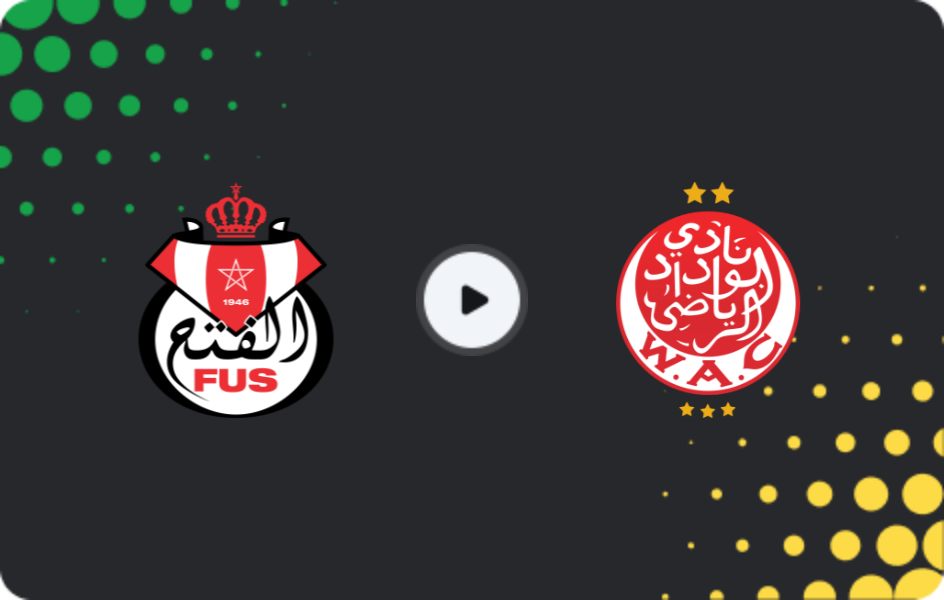 Where to watch FUS Rabat — Wydad AC, Botola Pro, 31.01.2026