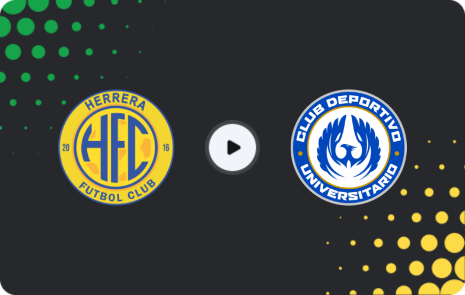 Where to watch Herrera — Deportivo Universitario, Liga Panameña, 01.02.2026