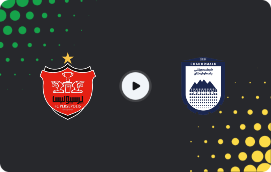 Where to watch Persepolis — Chadormalu SC, Persian Gulf Pro League, 03.02.2026