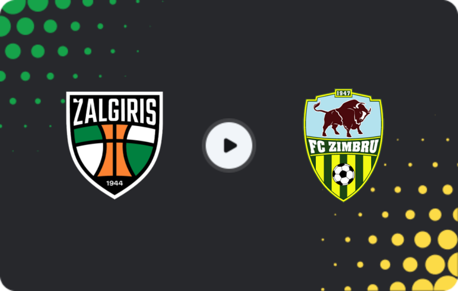 Where to watch Kauno Žalgiris — Zimbru, Friendlies Clubs, 06.02.2026