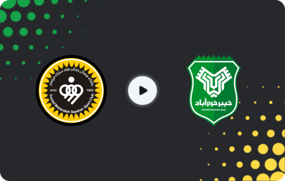 Where to watch Sepahan — Kheybar Khorramabad, Persian Gulf Pro League, 06.02.2026
