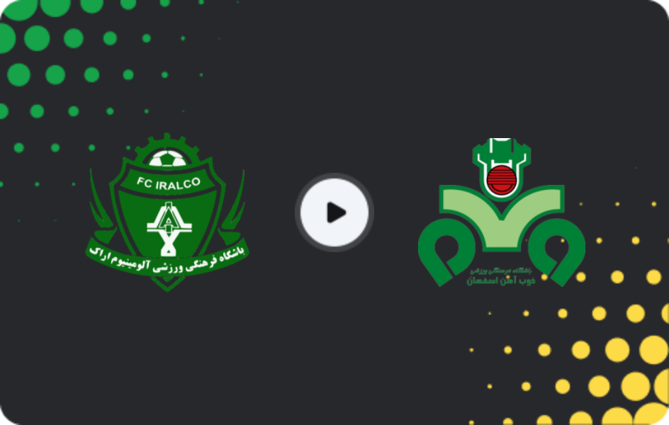 Where to watch Aluminium Arak — Zob Ahan, Persian Gulf Pro League, 07.02.2026