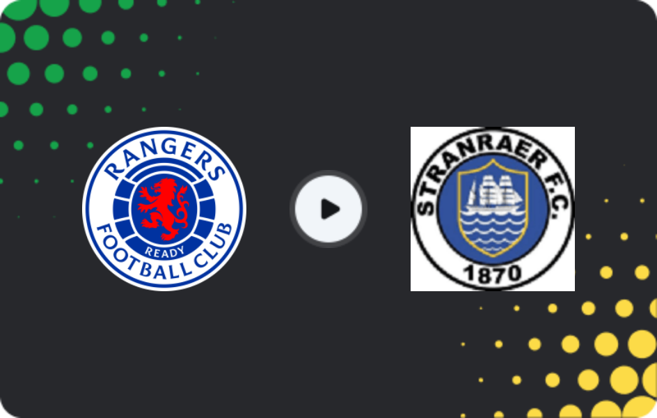 Where to watch Rangers — Stranraer, Scottish Cup, 07.02.2026