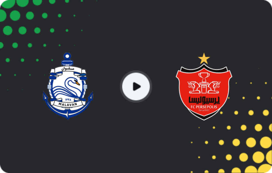 Where to watch Malavan — Persepolis, Persian Gulf Pro League, 08.02.2026