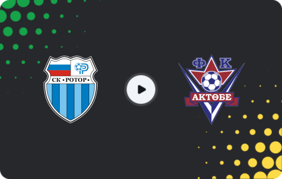 Where to watch Rotor Volgograd — Aktobe, Friendlies Clubs, 08.02.2026