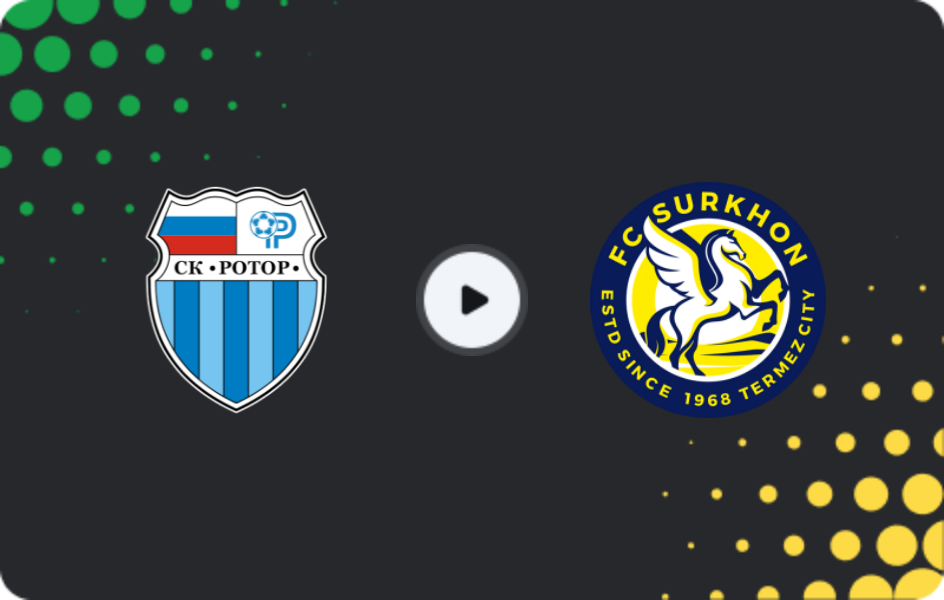 Where to watch Rotor Volgograd — Surkhon, Friendlies Clubs, 17.02.2026