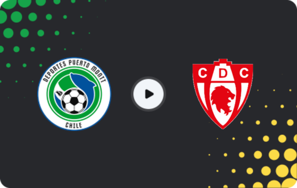 Where to watch D. Puerto Montt — Deportes Copiapo, Primera B, 22.02.2026