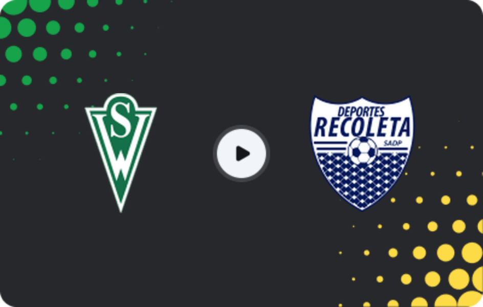 Where to watch Santiago Wanderers — Recoleta, Primera B, 22.02.2026