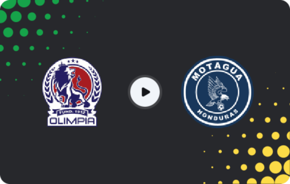 Where to watch CD Olimpia — CD Motagua, Liga Nacional, 23.02.2026