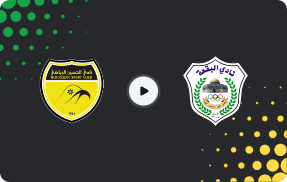 Where to watch Al Hussein — Al Buqa'a, Pro League, 26.02.2026