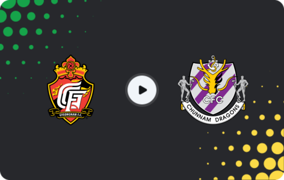 Where to watch Gyeongnam FC — Jeonnam Dragons, K-League 2, 01.03.2026