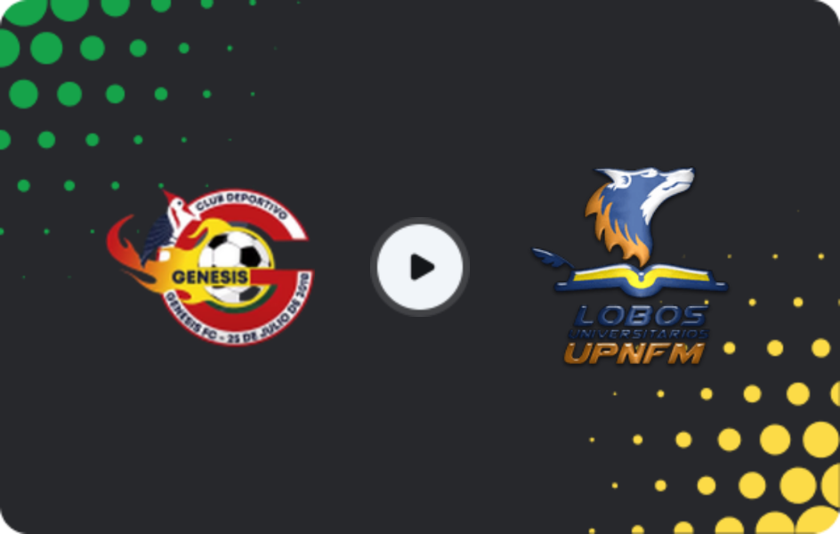 Where to watch Génesis — Lobos Upnfm, Liga Nacional, 02.03.2026