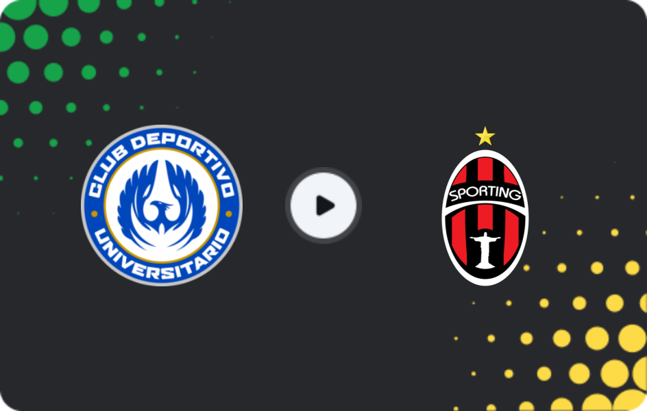 Where to watch Deportivo Universitario — Sporting San Miguelito, Liga Panameña, 05.03.2026