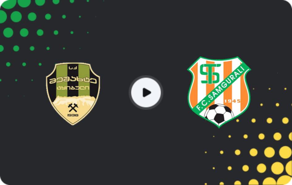 Where to watch Meshakhte — Samgurali, Erovnuli Liga, 07.03.2026