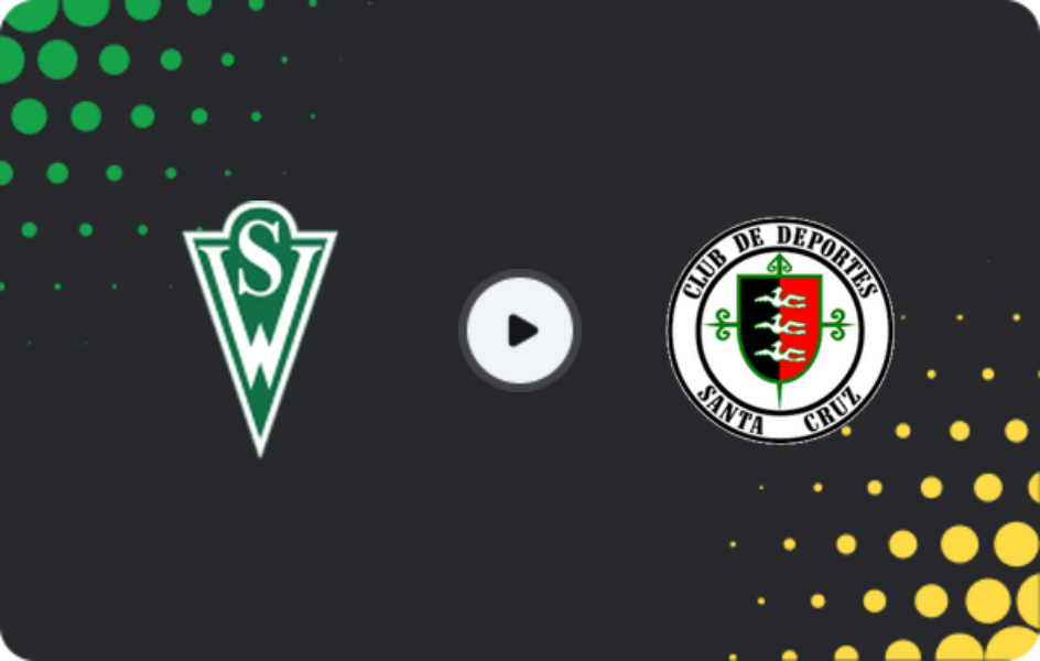 Where to watch Santiago Wanderers — Deportes Santa Cruz, Primera B, 08.03.2026