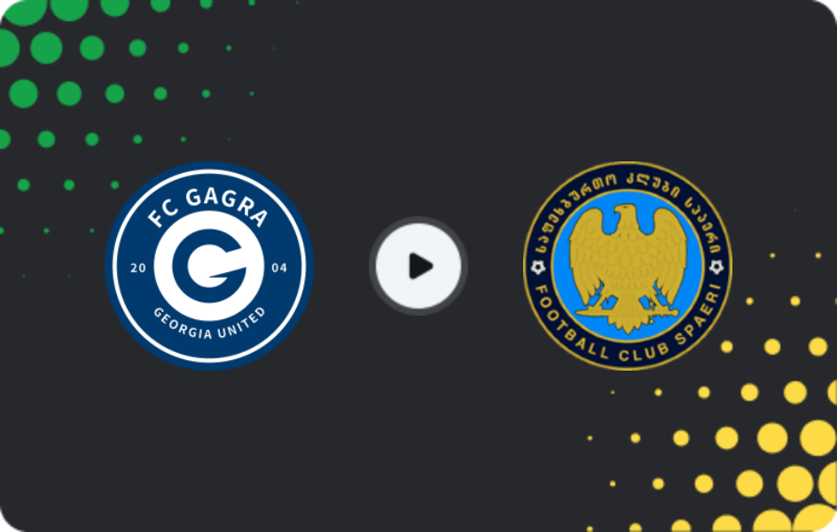 Where to watch Gagra — Spaeri, Erovnuli Liga, 11.03.2026