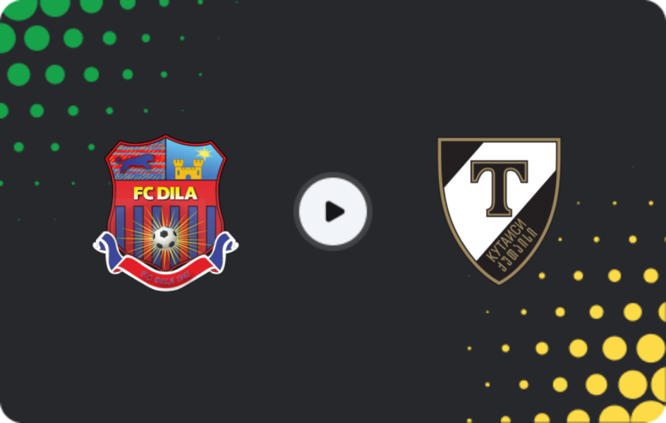 Where to watch Dila — Torpedo Kutaisi, Erovnuli Liga, 15.03.2026
