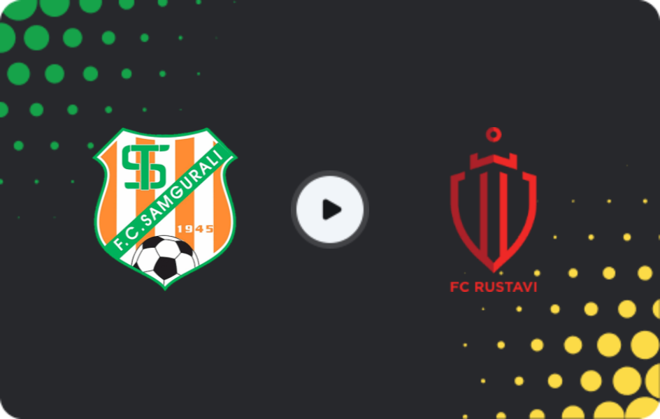 Where to watch Samgurali — Rustavi, Erovnuli Liga, 21.03.2026