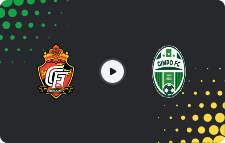 Where to watch Gyeongnam FC — Gimpo Citizen, K-League 2, 22.03.2026